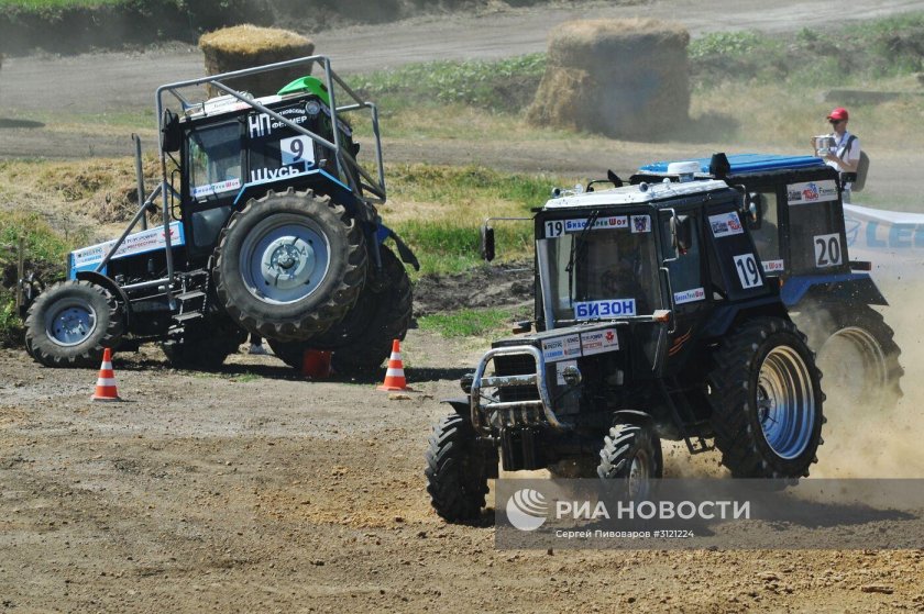 Трактора Бизон трек шоу
