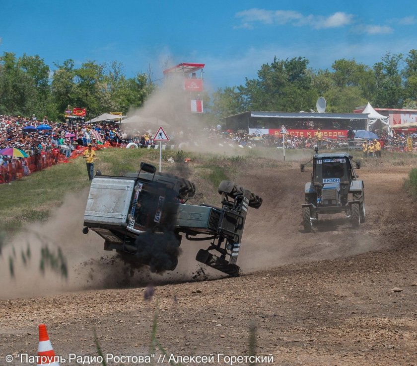 Трактора Бизон трек шоу