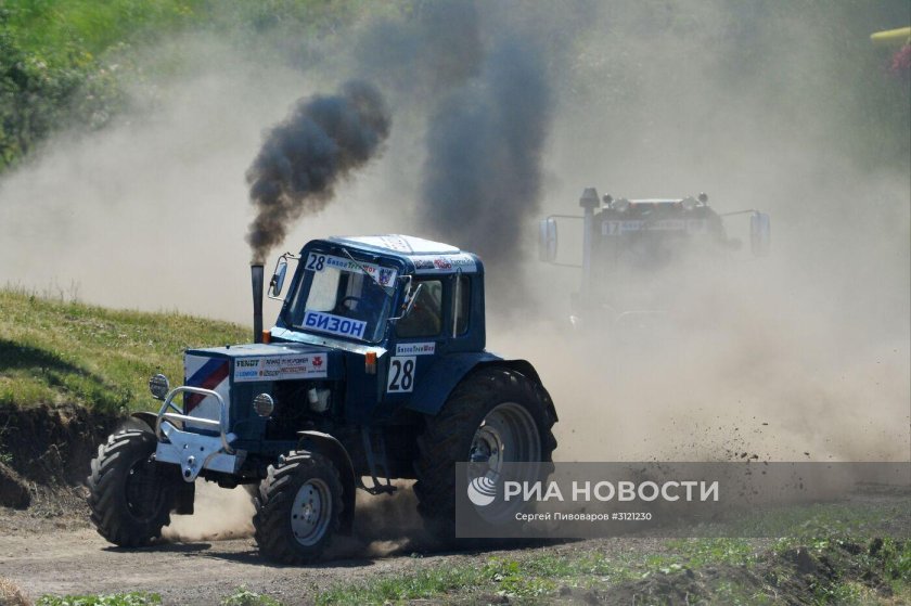 Трактора Бизон трек шоу
