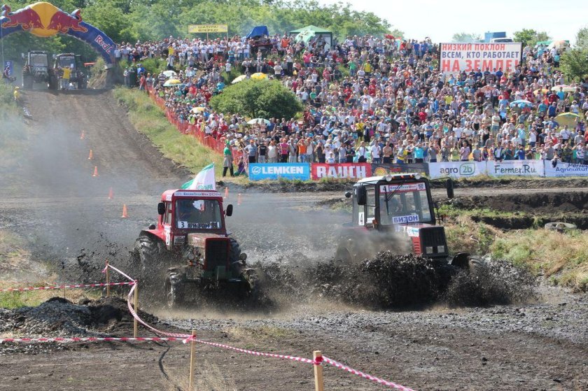 Трактора Бизон трек шоу