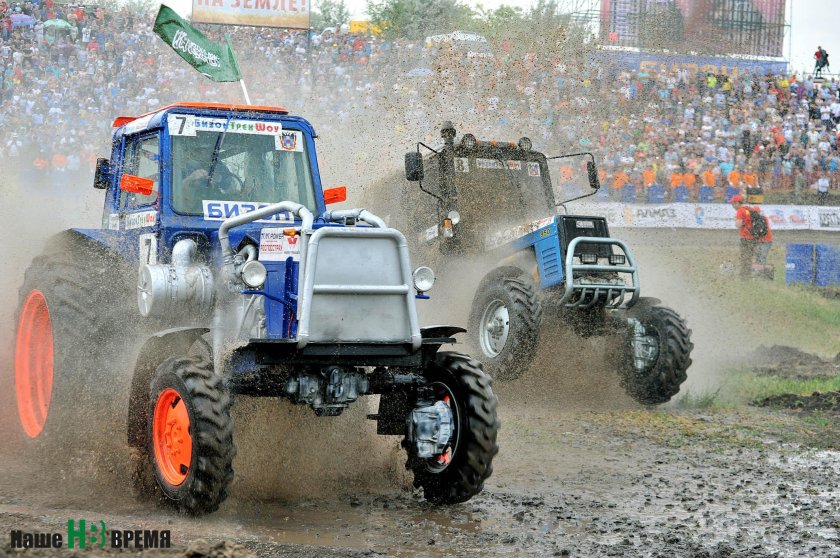 Трактора Бизон трек шоу