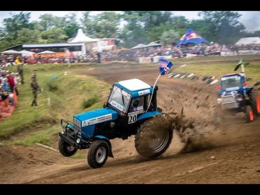 Трактора Бизон трек шоу