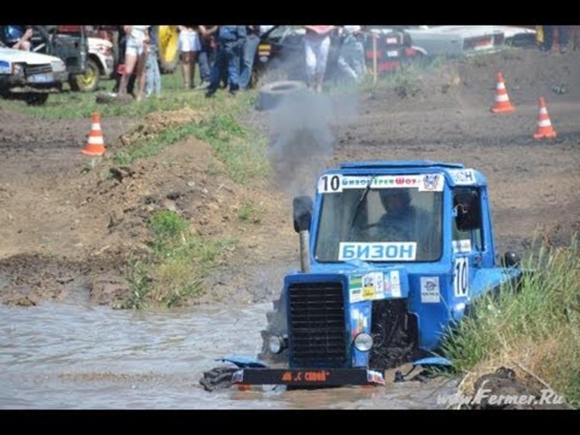 Трактора Бизон трек шоу