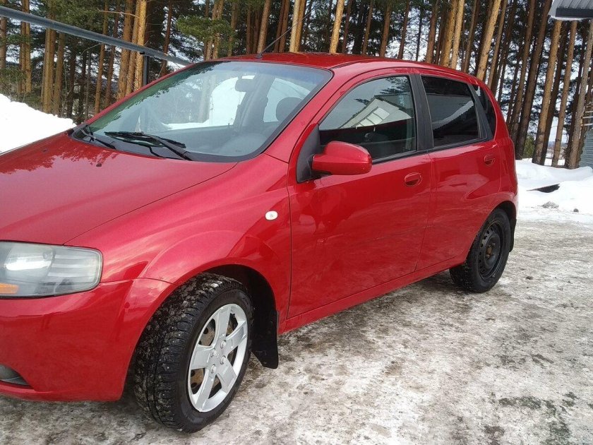 Chevrolet aveo хэтчбек 2007