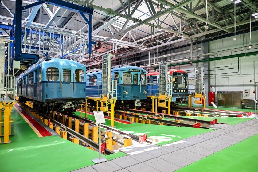 Депо сокол московского метрополитена