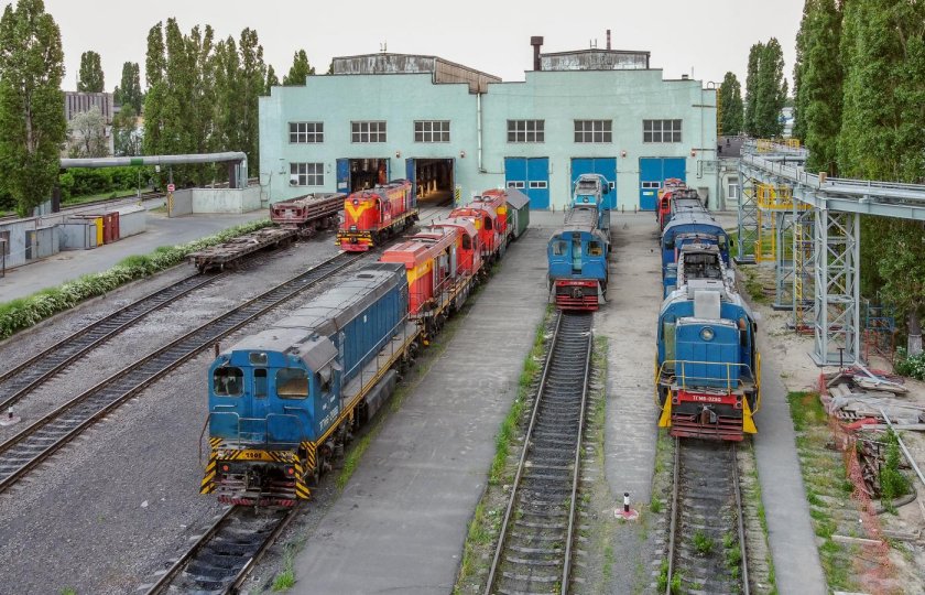 ТГМ 6 В депо