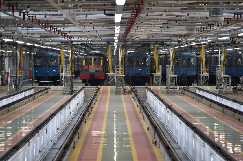 Депо Московского метрополитена