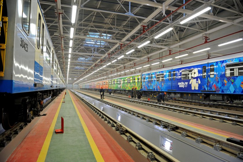 Депо Московского метрополитена