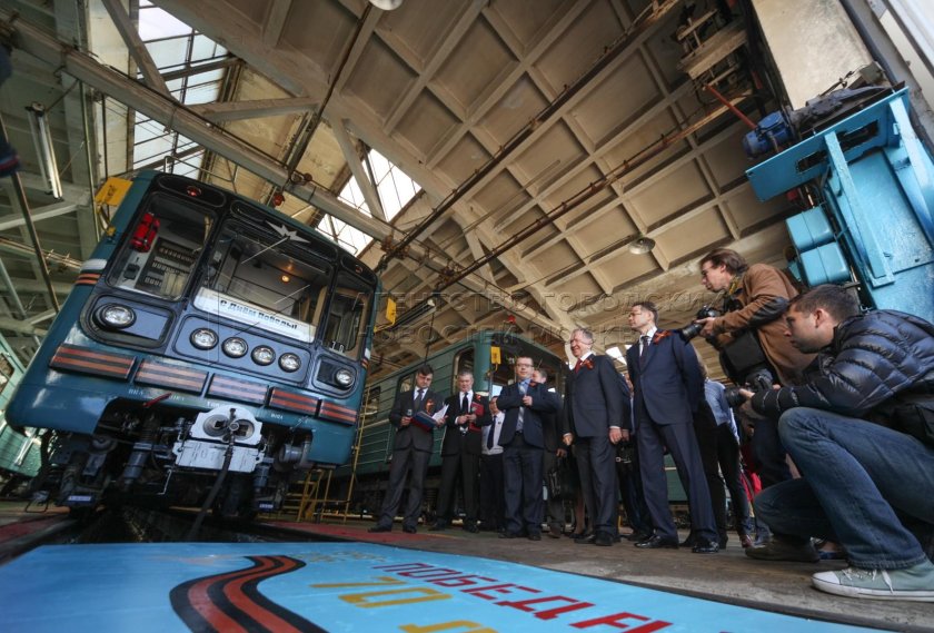 Депо Сокол Московского метрополитена