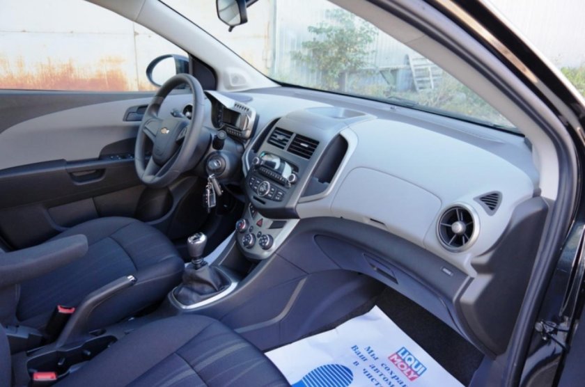 Авео т300 салон