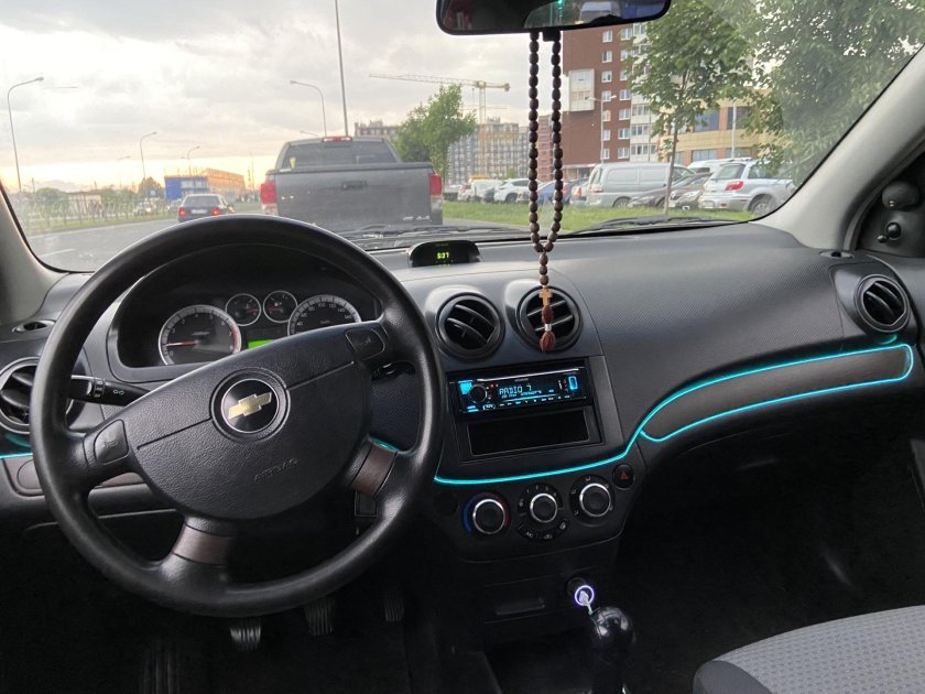 Авео т250 салон