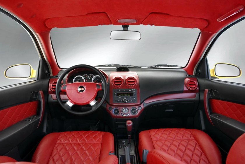 Салон Шевроле Авео т250 седан