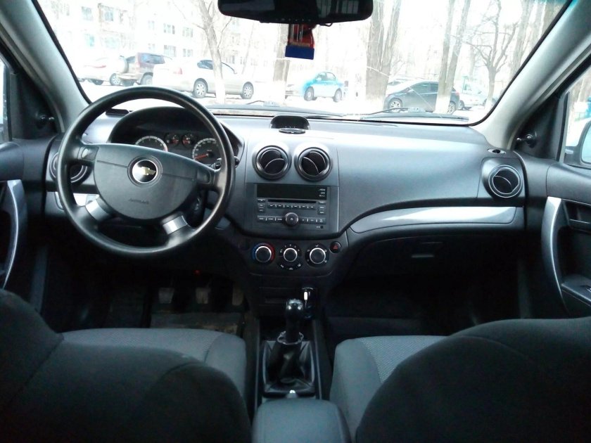 Авео т250 салон