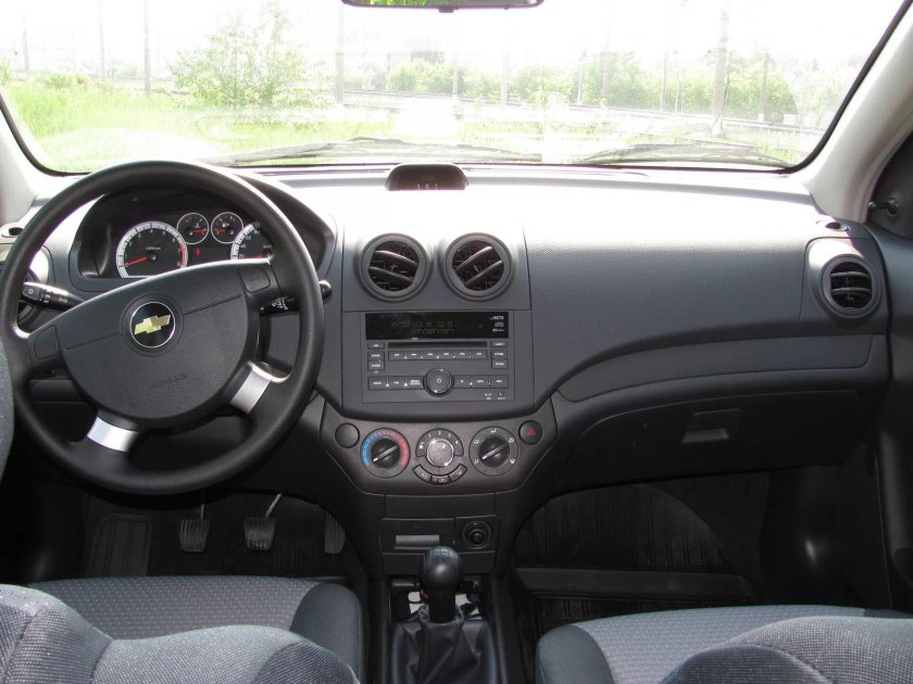 Chevrolet Aveo 2008 салон