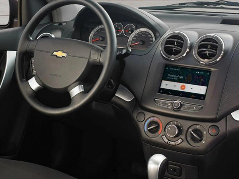 Aveo t250 салон