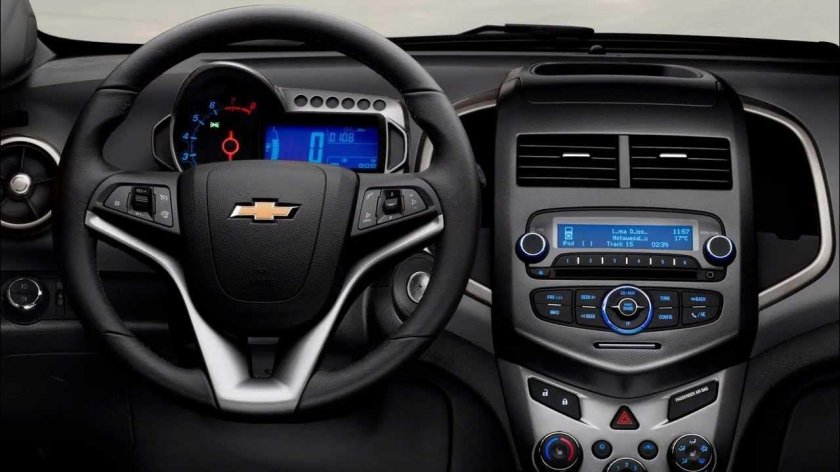 Шевроле авео 2012 панель