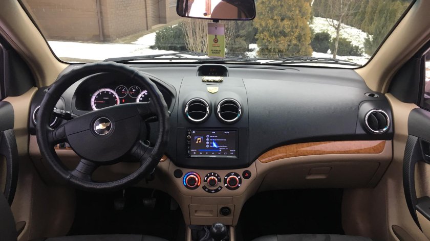 Chevrolet Aveo 2008 салон
