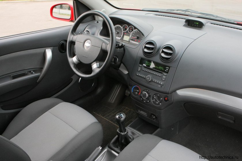 Chevrolet Aveo 2008 салон