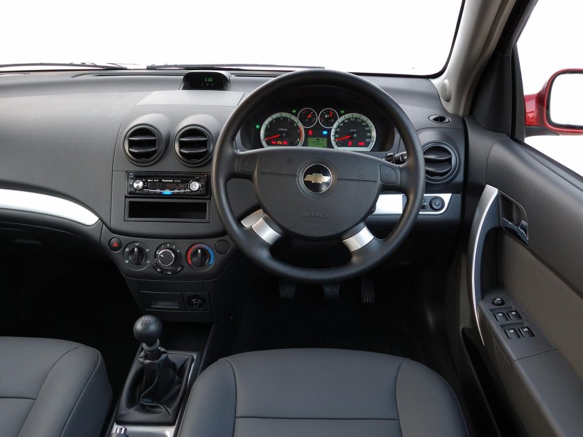 Chevrolet Aveo t250 салон
