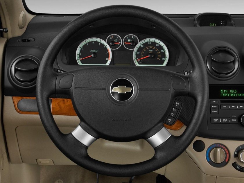 Chevrolet Aveo t250 салон