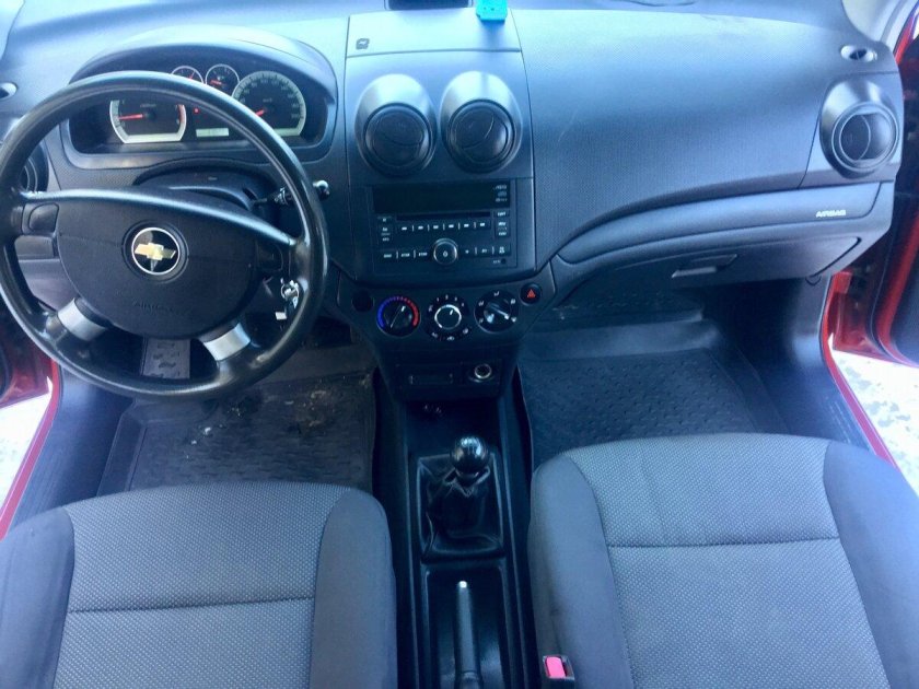 Авео т250 салон