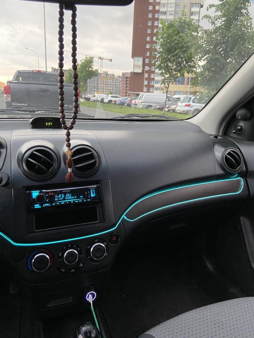 Авео т250 салон