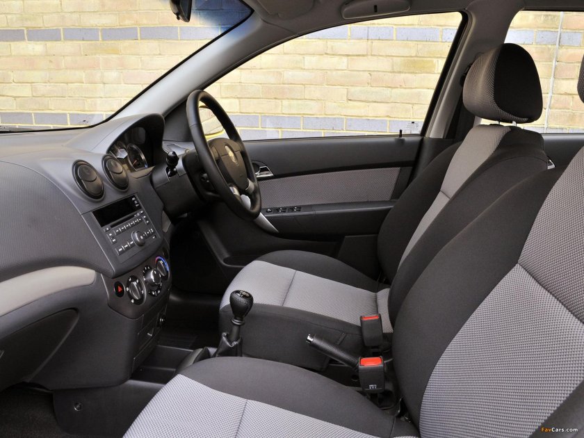 Шевроле Авео 2007 седан салон