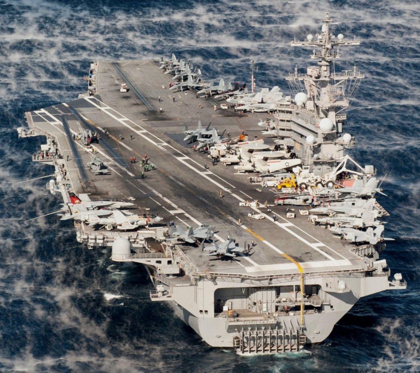 USS George h. w. Bush CVN-77