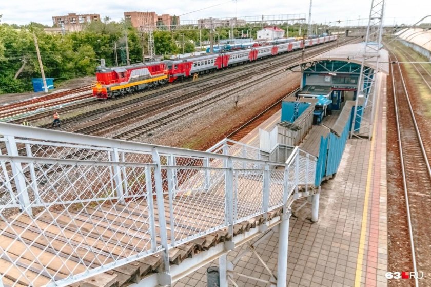 ЖД станция пятилетка Самара