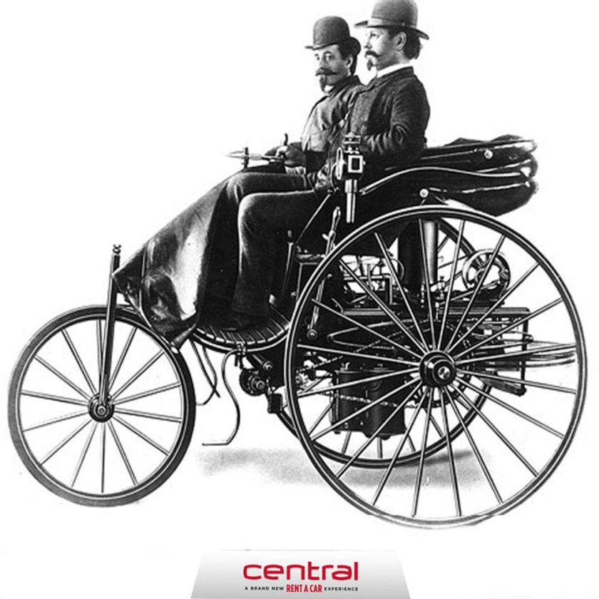 Автомобиль Карл Бенц 1885 год