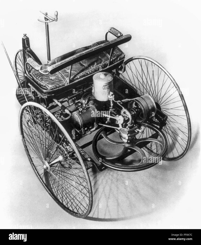 Benz Patent-Motorwagen 1886 двигатель