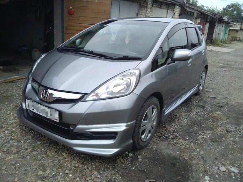 Хонда фит 2003 серая