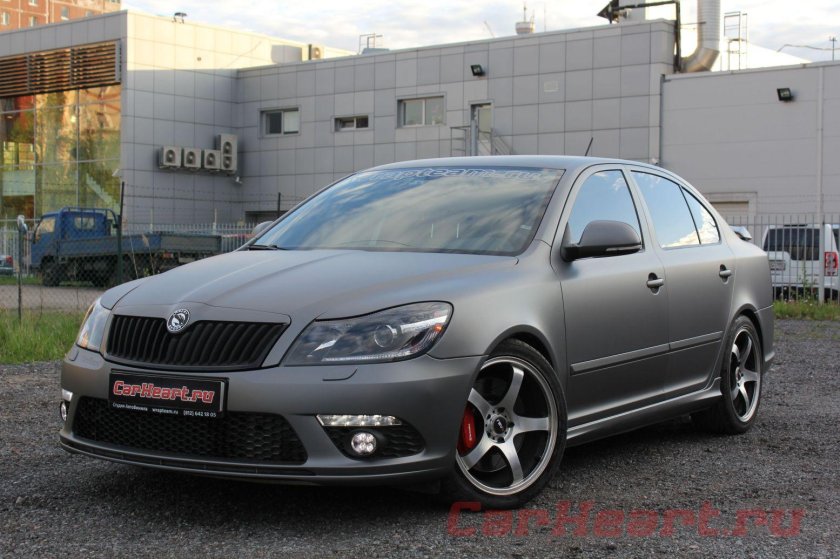 Skoda Octavia a5 серая