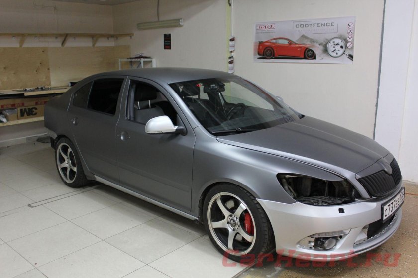 Skoda Octavia a5 RS серая