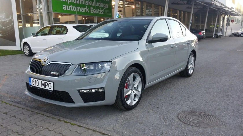 Шкода РС серая