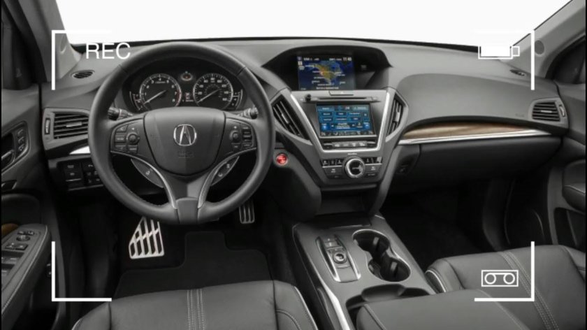 Acura MDX 2017 салон