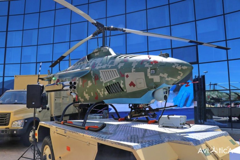 Военный беспилотный вертолёт s-100 Camcopter