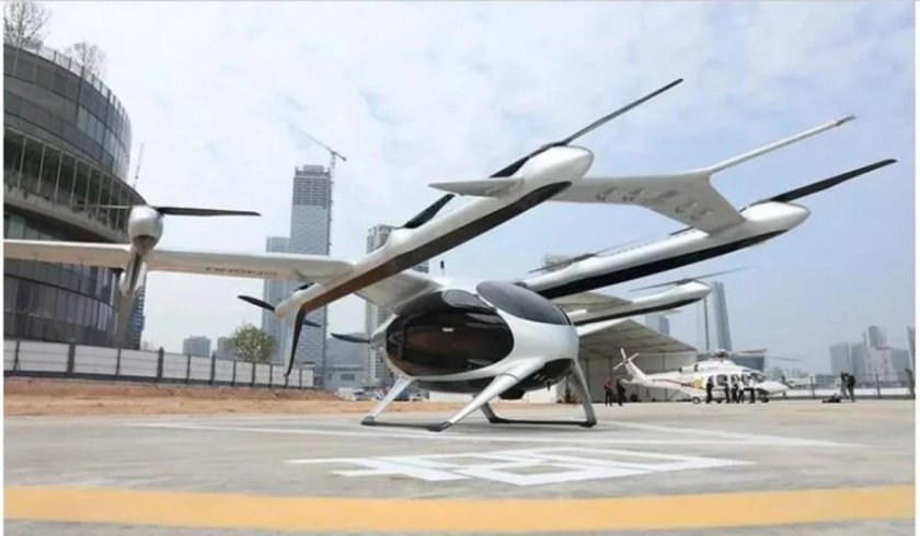 Летающее такси в китае
