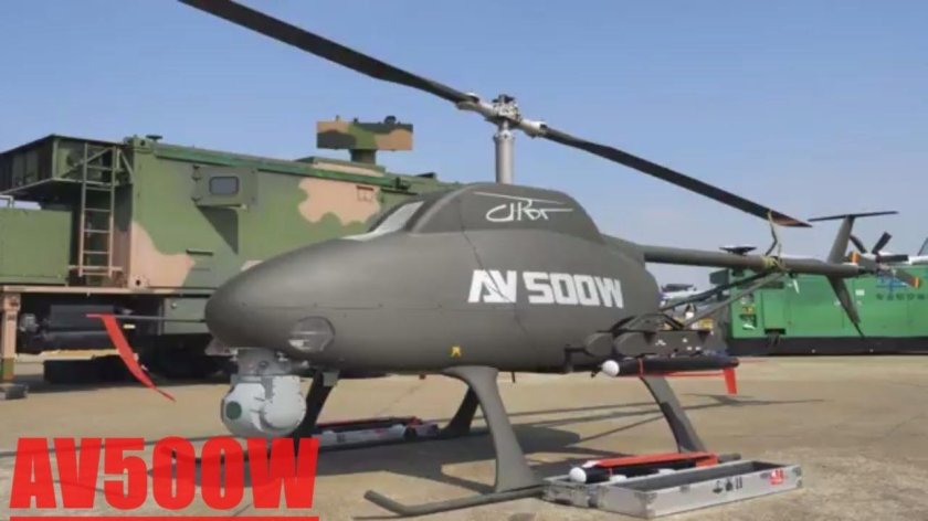 Беспилотный вертолет av500w