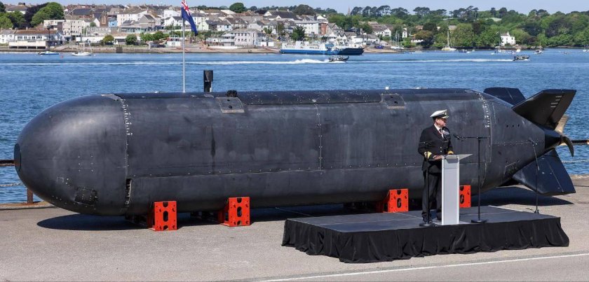 Атомная подводная лодка вэнгард