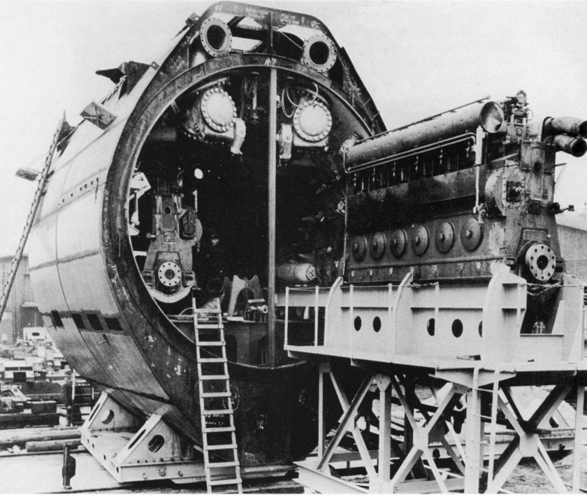 Man m6v 40/46 u-Boot Diesel Motor