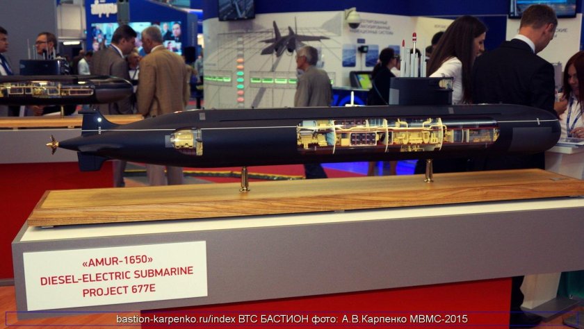 Подводная лодка Амур 1650 с ВНЭУ