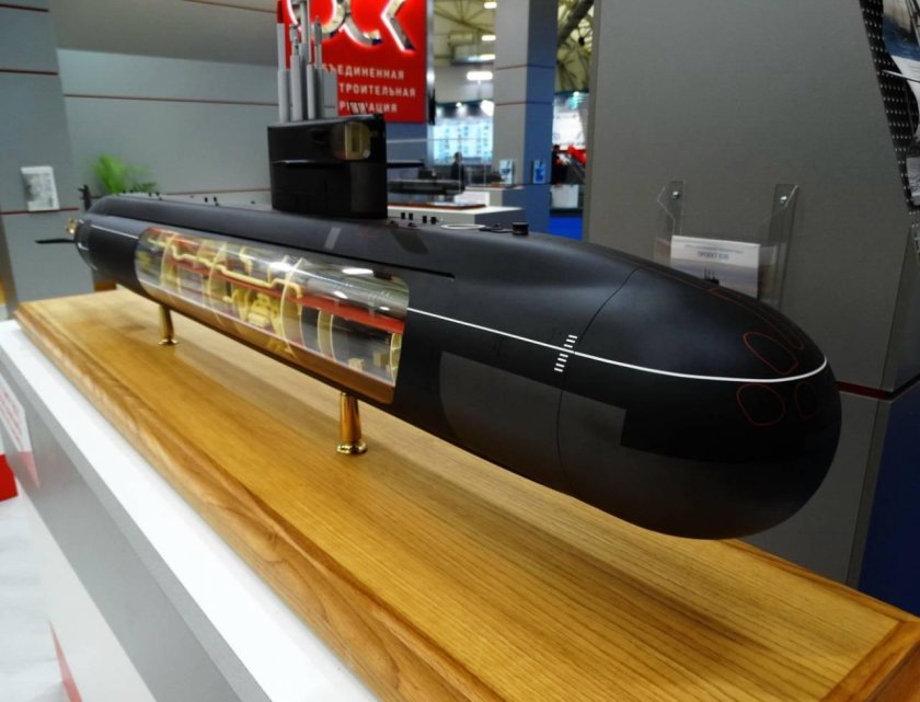 Подводная лодка Калина пятого поколения