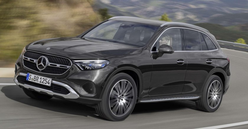 Новый Мерседес GLC 2023