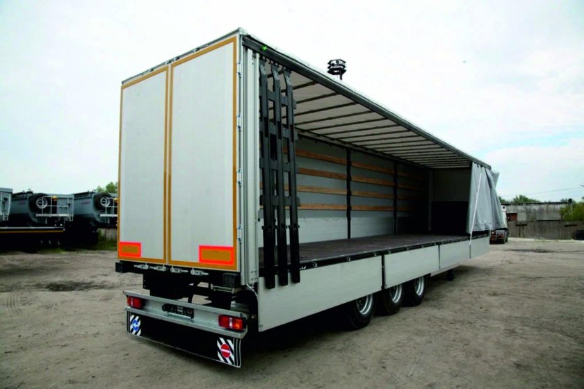 ЦТТМ шторный полуприцеп