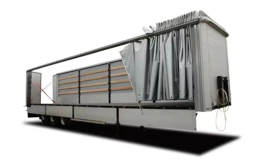 Шторный полуприцеп Грюнвальд
