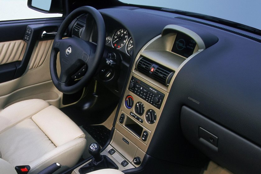 Opel Astra g 2000 хэтчбек салон