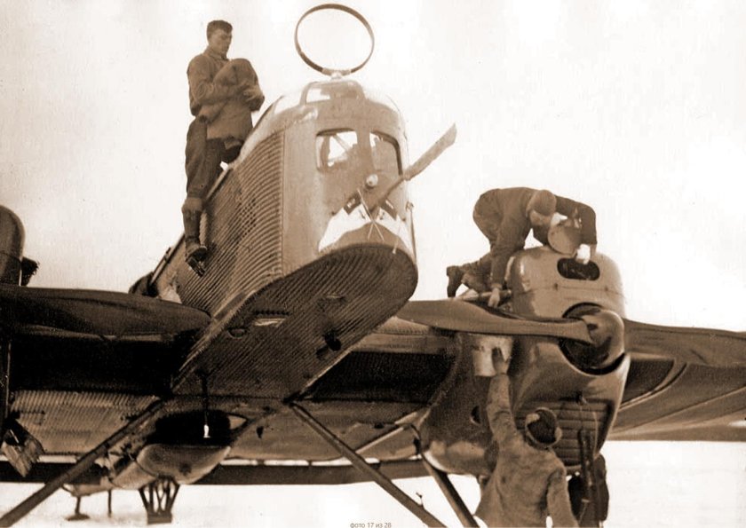 ТБ-3 бомбардировщик