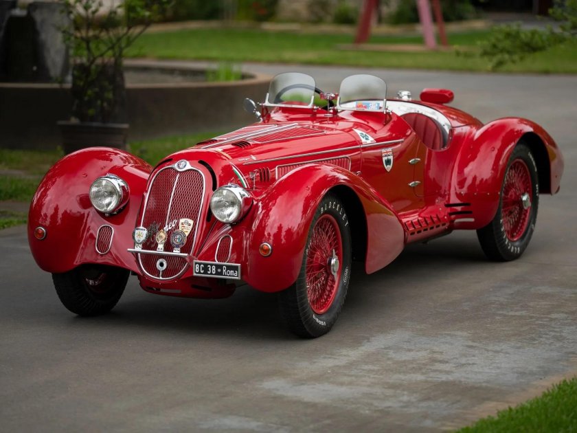Alfa Romeo 8c 2900 b Mille Miglia