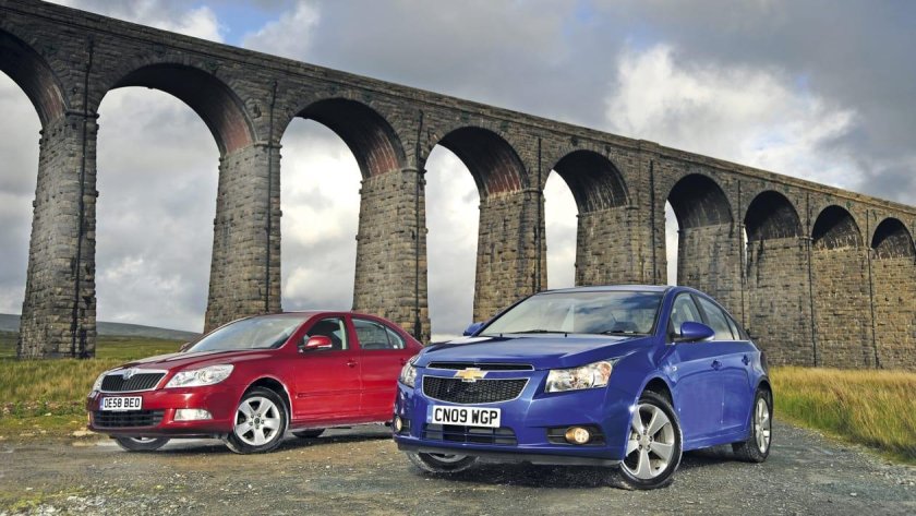 Шевроле Круз Шкода Октавия